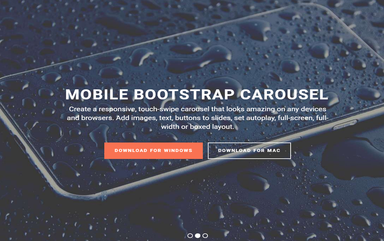 Bootstrap Image Slider