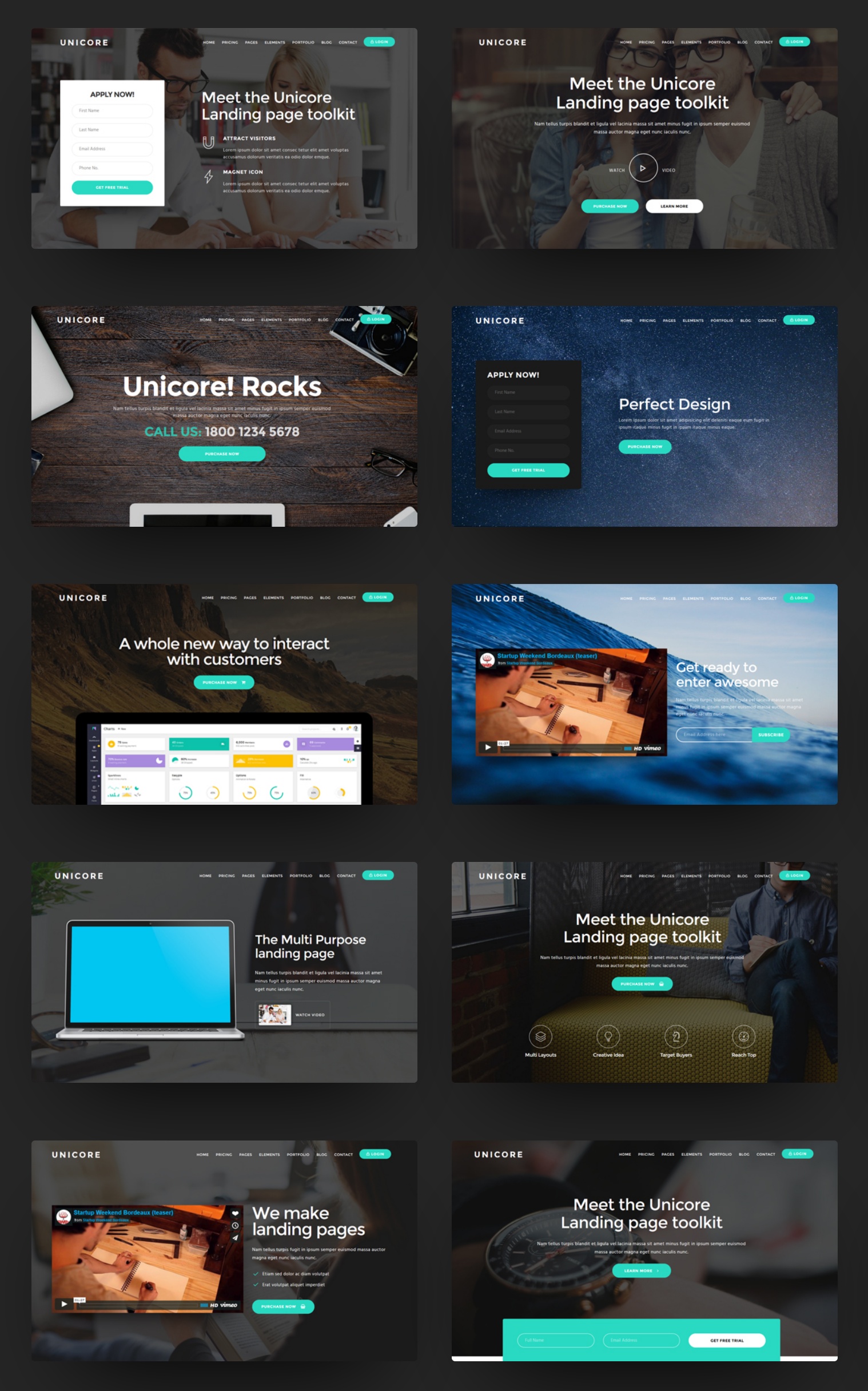 Premium Bootstrap Navbar Theme 