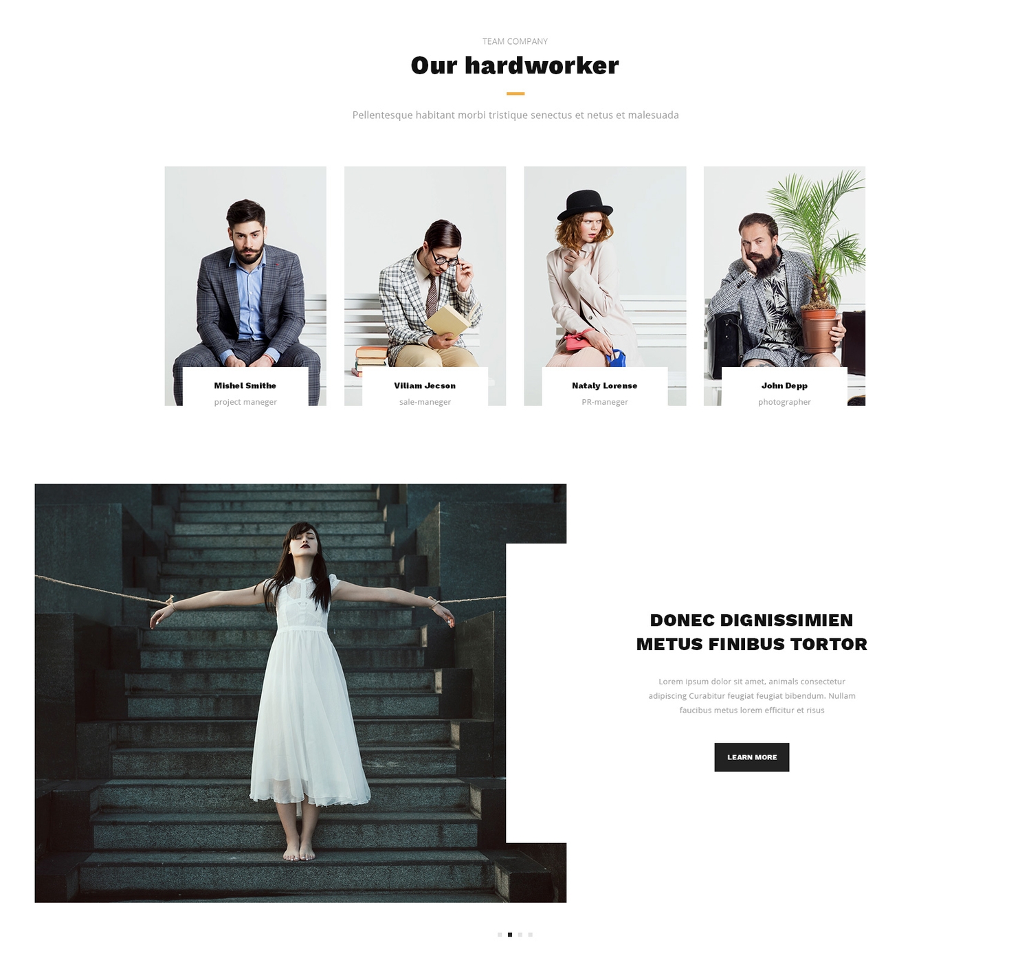 Free Bootstrap OnePage Theme