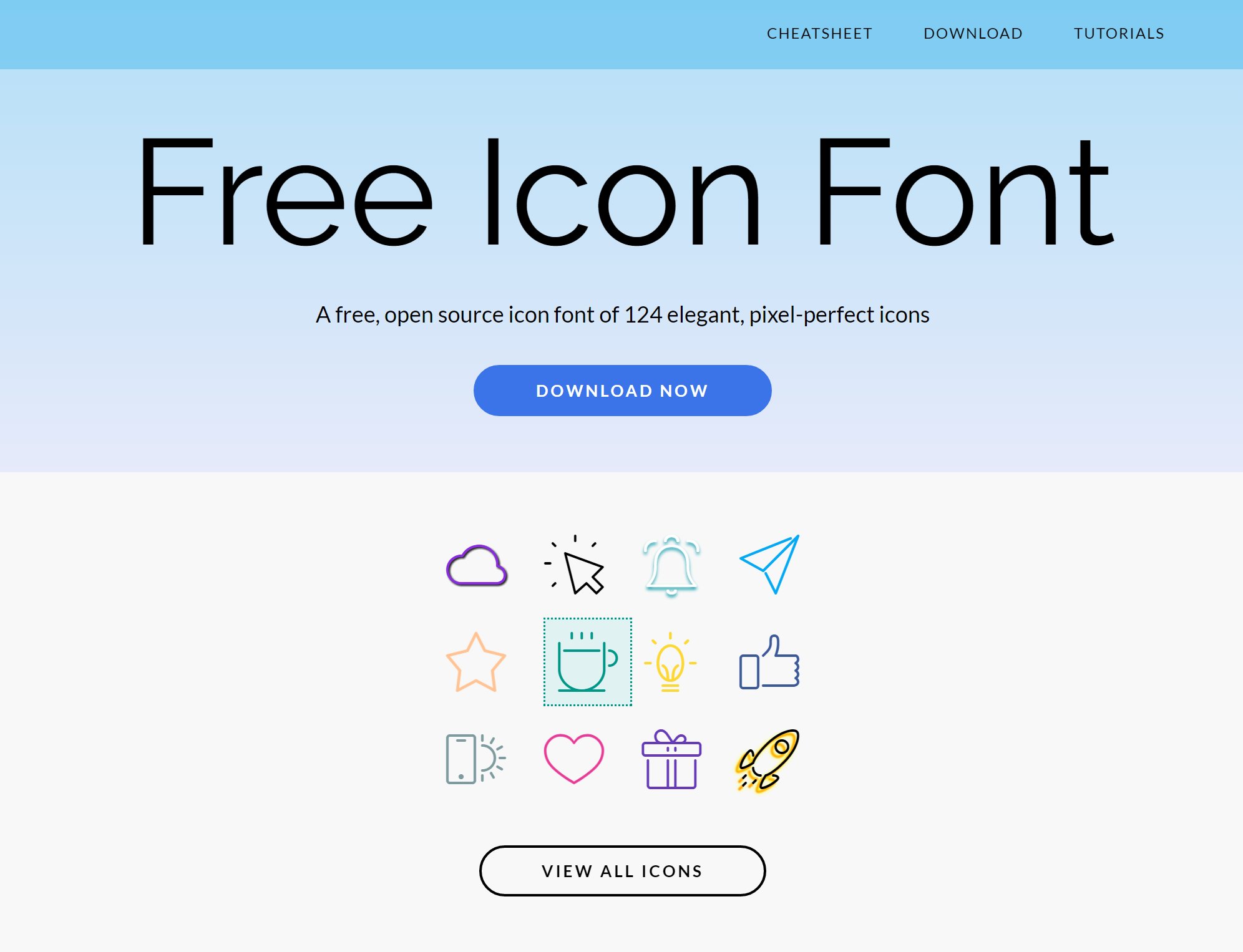 Bootstrap Icon Font