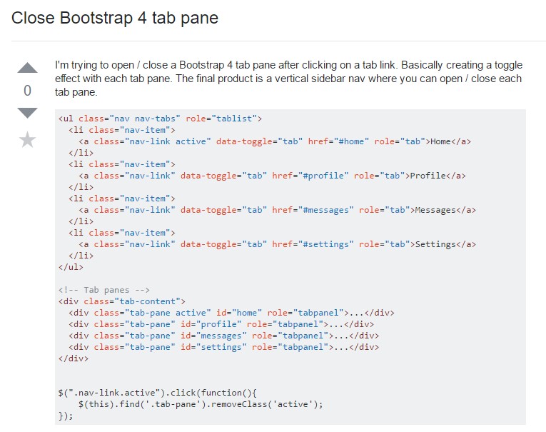  Ways to  turn off Bootstrap 4 tab pane